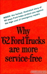 1962 Ford Truck 'Service Free' brochure