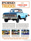 1963 Ford Truck 4WD data sheet