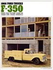 1966 Ford F350 Trucks dealer brochure
