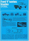 1969 Ford of Australia F100 specs sheet