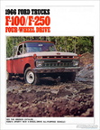 1966 F100/250 Four-Wheel Drive brochure (second printing - 1/66)