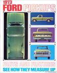 1973 Ford Truck 'Facts and Features' brochure