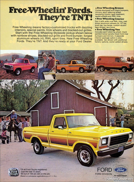 1978 Freewheelin ad