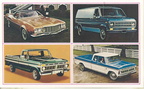 1976 Ford Truck advertising postcards